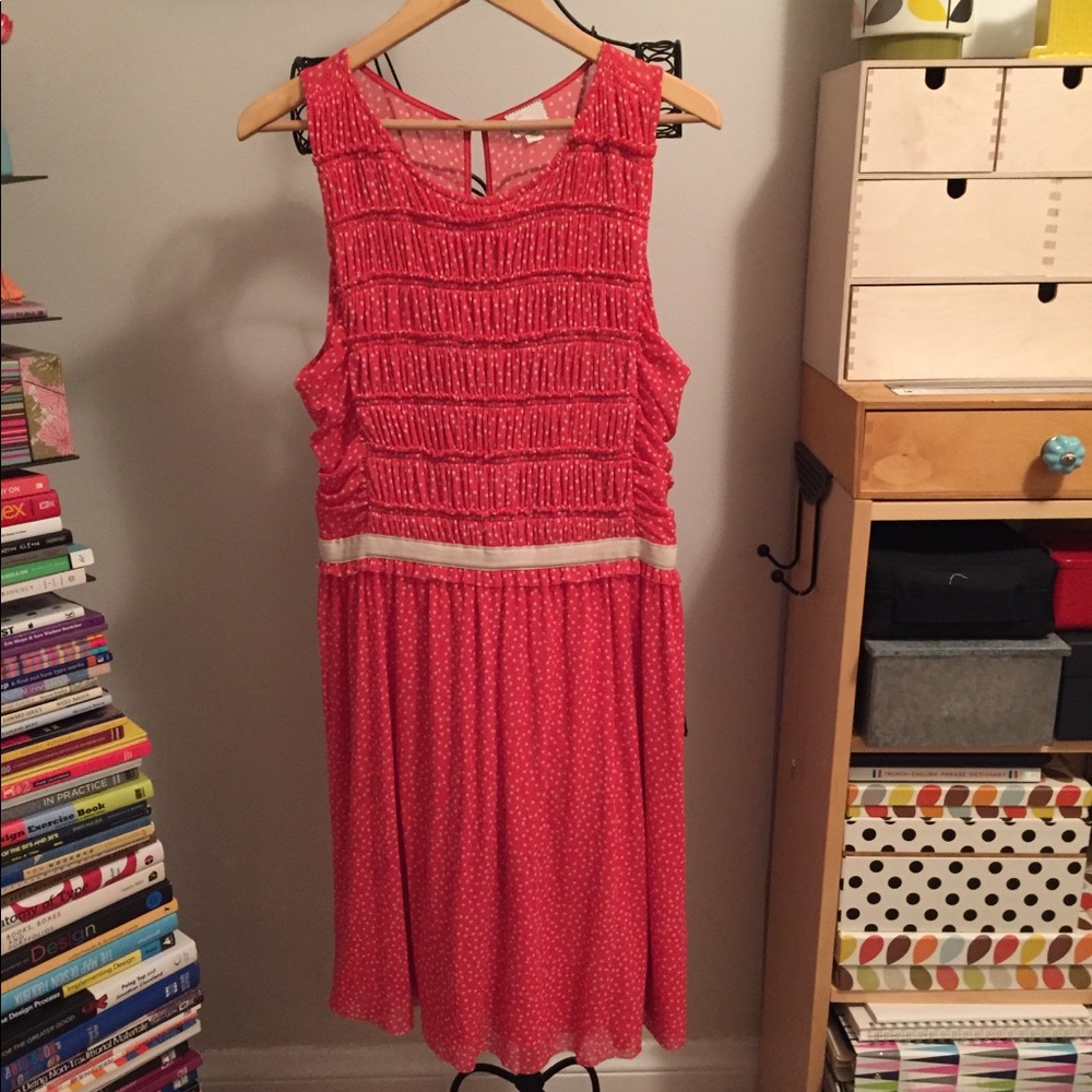 ANTHROPOLOGIE POSTMARK CUTE DRESS